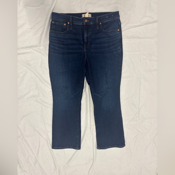 Madewell Women’s Mid-Rise Kick Out Blue Jeans Size 31 - Picture 4 of 10